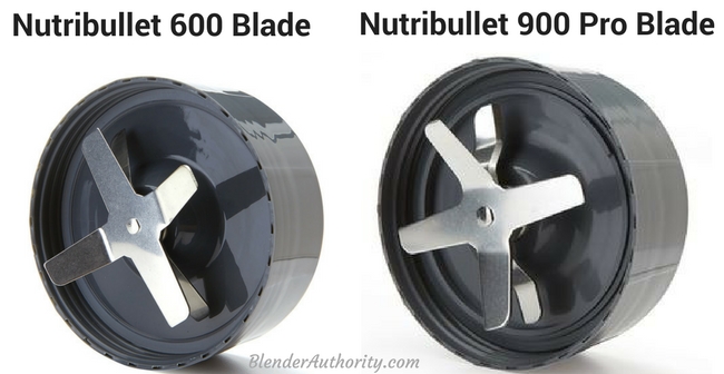 Nutribullet 600 vs 900 Pro blade