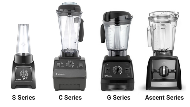 vitamix S-series vs C-series vs G-Series vs Acent