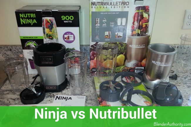 Ninja versus Nutribullet Blenders