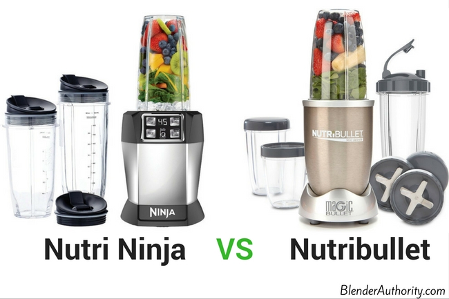 Ninja vs Nutribullet Blender