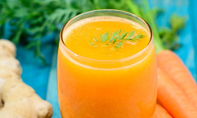 Peach Carrot Smoothie