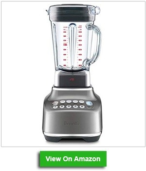 Breville the Q BBL820SHY1BUS1 Commercial Grade 1800-Watt Quick Super Blender