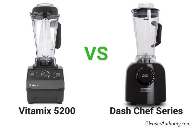 Dash Chef Blender vs Vitamix