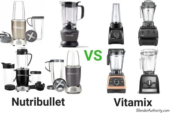 Nutribullet vs Vitamix Comparison