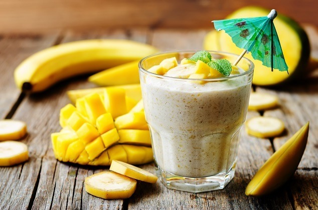 Banana Mango Ginger Turmeric Soothing Smoothie Recipe